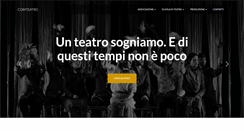 Desktop Screenshot of comteatro.it